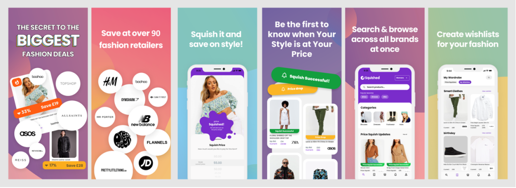 Squished Fashion Shopping App White Label Opportunity